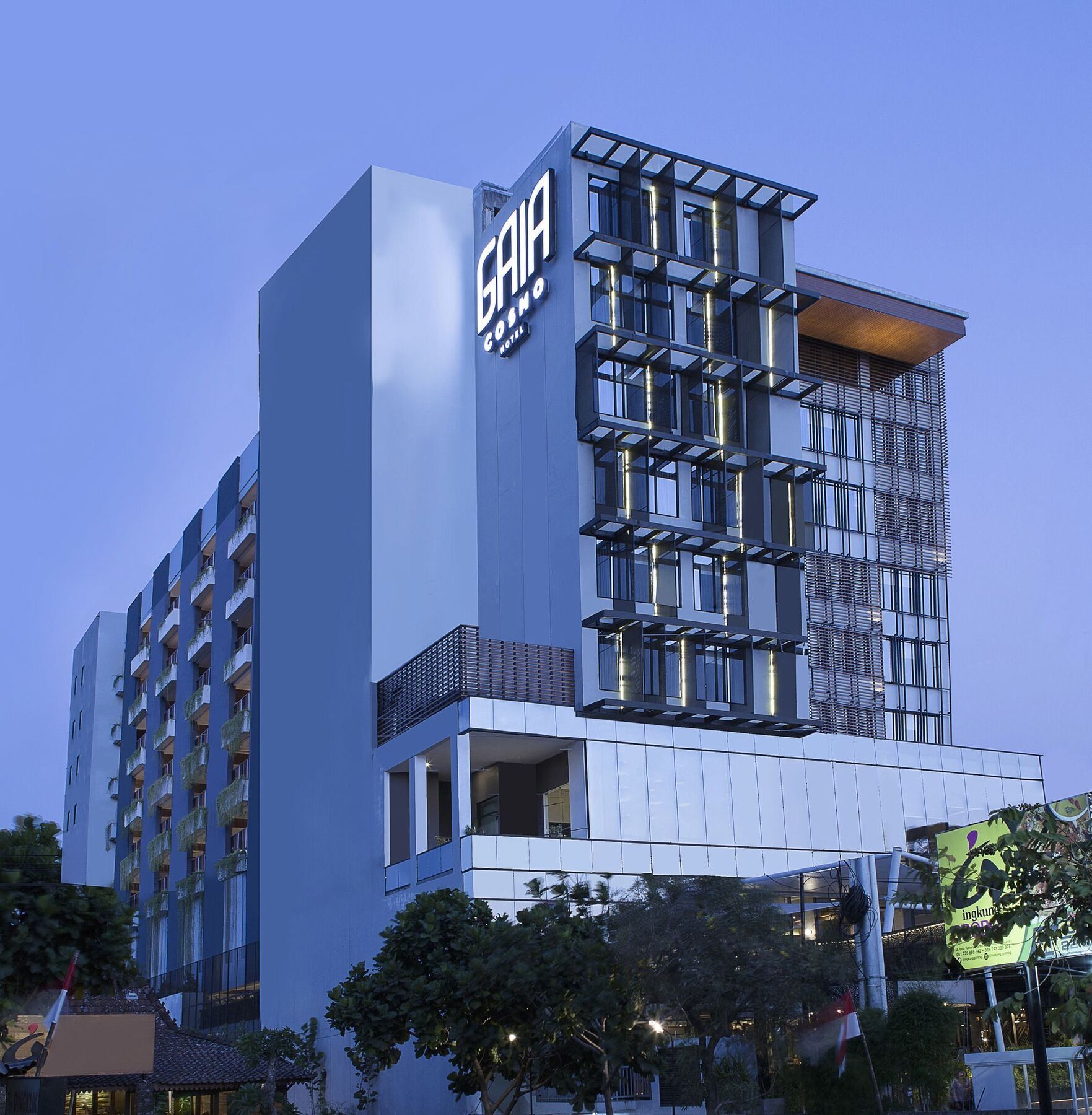 Gaia Cosmo Hotel Yogyakarta Exteriér fotografie